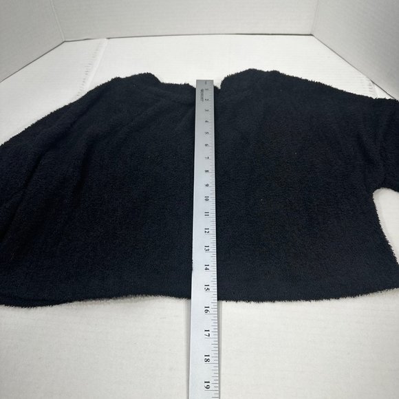 2 Piece Wild Fable Women's Large Black Crop Sweater And Blue Ribbed T-Shirt New - Picture 13 of 16